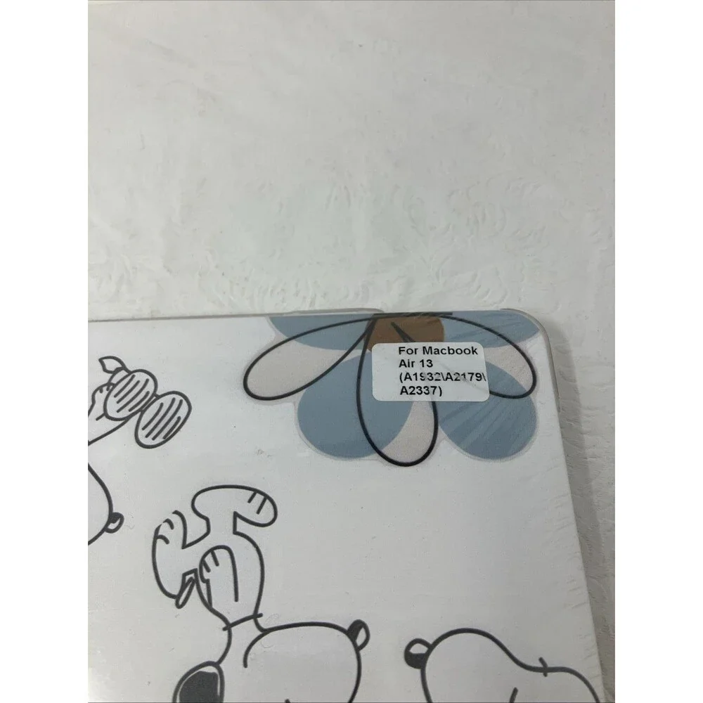 MacBook Air 13 in Case Plastic Hard Shell Cover Snoopy Peanuts A1932 A2179 A2337